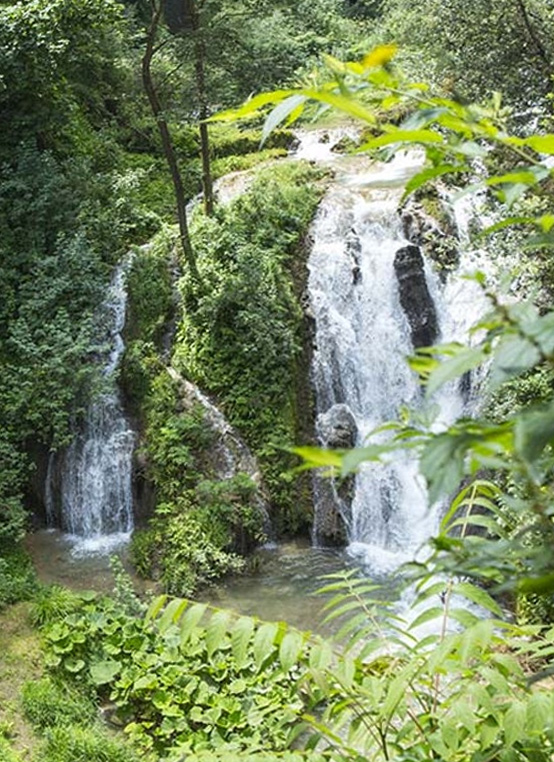 foto natura di Villa Gregoriana a tivoli